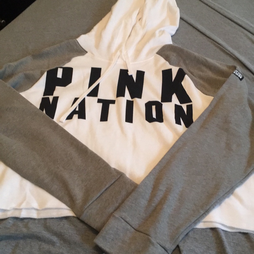 Pink hoodie